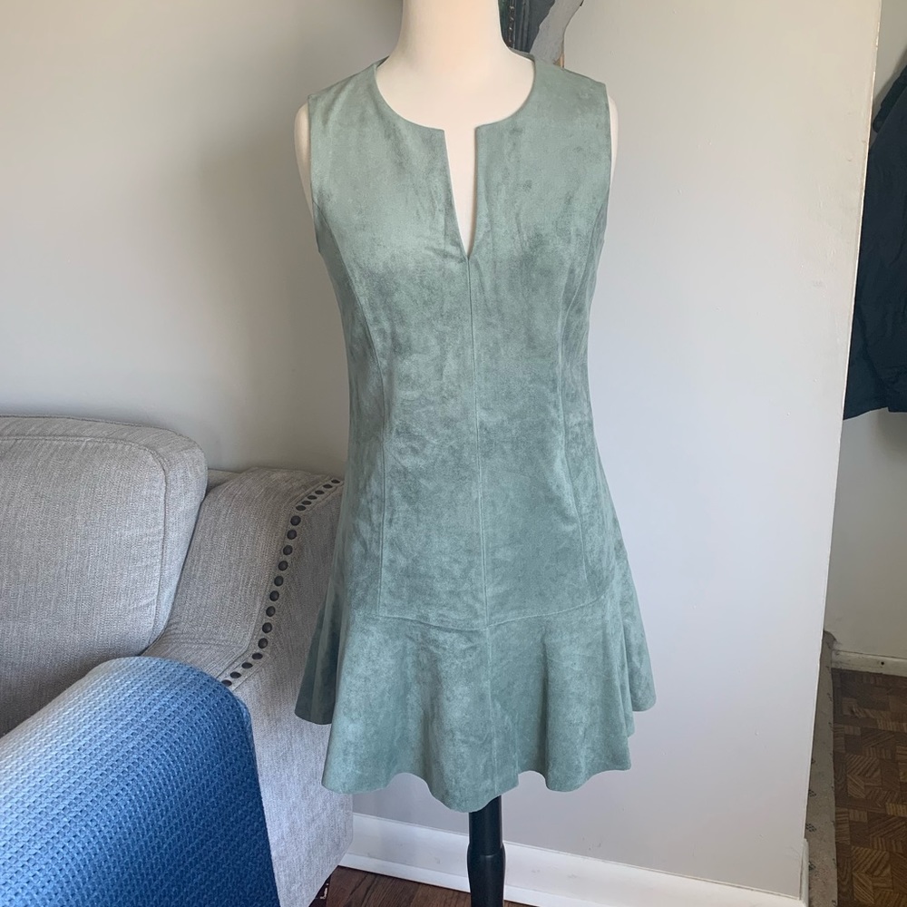 BCBG Suede Mini Dress